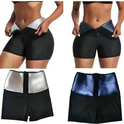 Slimming Waist Trainer Shapewear Tummy Hot Thermo Sweat Body Shaper Short