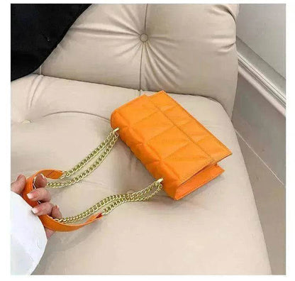Small Square Bags Fashion Chain Crossbody Shoulder Handbag