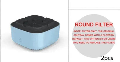 Smoke Removal Air Purification Ashtray Anion Purification Practical Automatic Purifier Ashtray Portable Gadgets For Car Ashtray
