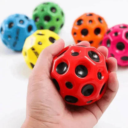 Soft Moon Shape Bouncy Ball for Kids: Anti-fall, Indoor/Outdoor Toy