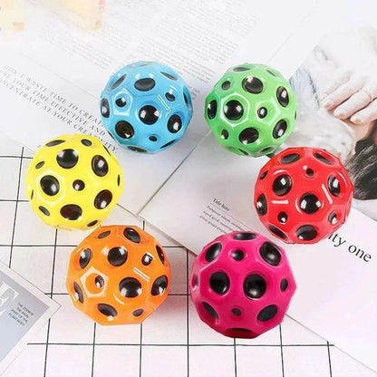 Soft Moon Shape Bouncy Ball for Kids: Anti-fall, Indoor/Outdoor Toy