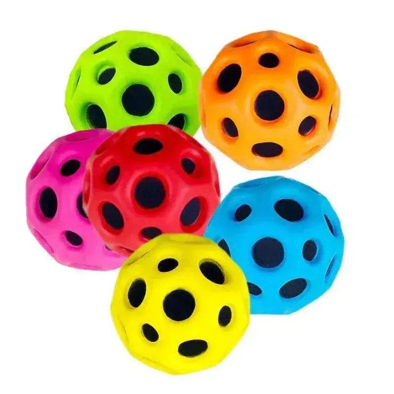 Soft Moon Shape Bouncy Ball for Kids: Anti-fall, Indoor/Outdoor Toy
