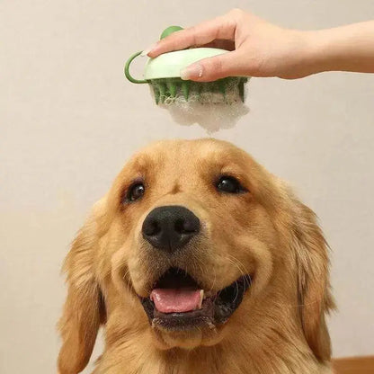 Brosse de Massage en Silicone Souple pour Animaux de Compagnie, Peigne Dépilatoire Portable, Brosse de Bain, Shampooing, Outil de Nettoyage pour Chiens et Chats, Produits pour Animaux de Compagnie