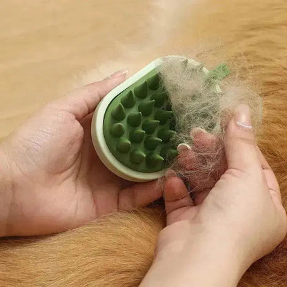 Brosse de Massage en Silicone Souple pour Animaux de Compagnie, Peigne Dépilatoire Portable, Brosse de Bain, Shampooing, Outil de Nettoyage pour Chiens et Chats, Produits pour Animaux de Compagnie