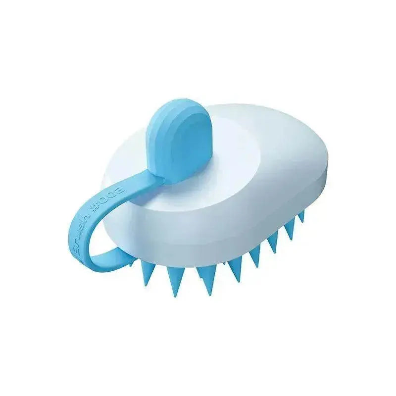 Brosse de Massage en Silicone Souple pour Animaux de Compagnie, Peigne Dépilatoire Portable, Brosse de Bain, Shampooing, Outil de Nettoyage pour Chiens et Chats, Produits pour Animaux de Compagnie