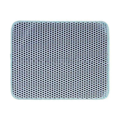 Solid Color Waterproof Easy to Clean Scatter Control Cat Litter Mat