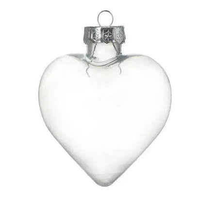 Special shaped Transparent Christmas Plastic Ball Bulb Modeling Props