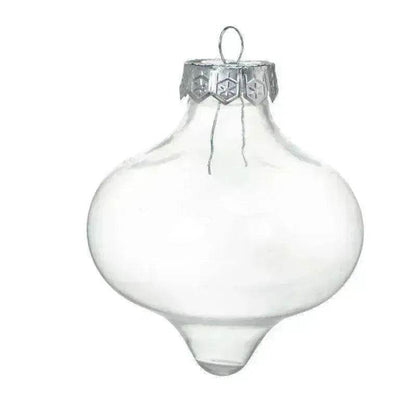 Special shaped Transparent Christmas Plastic Ball Bulb Modeling Props