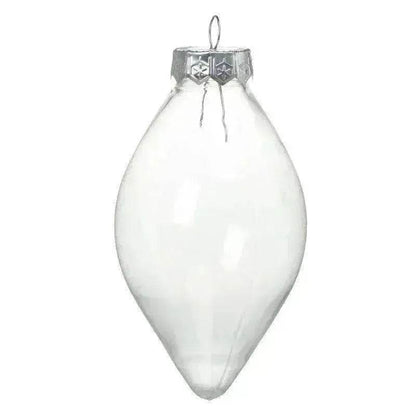 Special shaped Transparent Christmas Plastic Ball Bulb Modeling Props