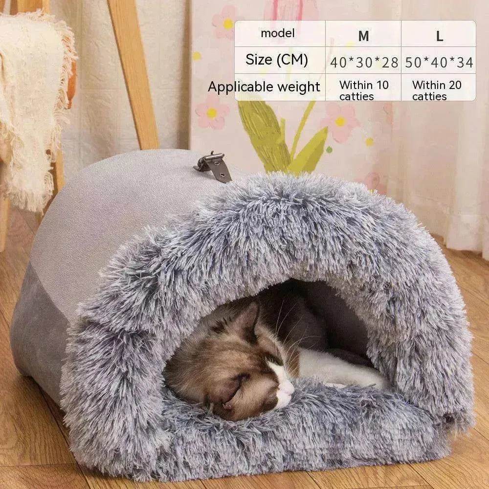 Splice Portable Pet Nest: Warm Dog/Cat Bed