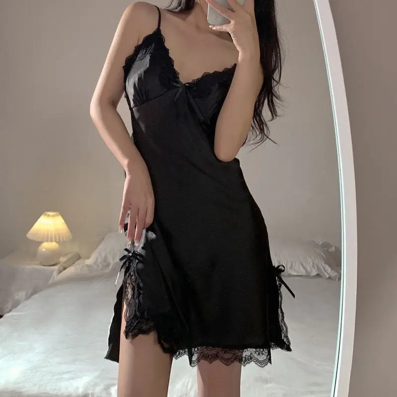 Spring And Summer New Private Lace Sexy Pajamas For Women
