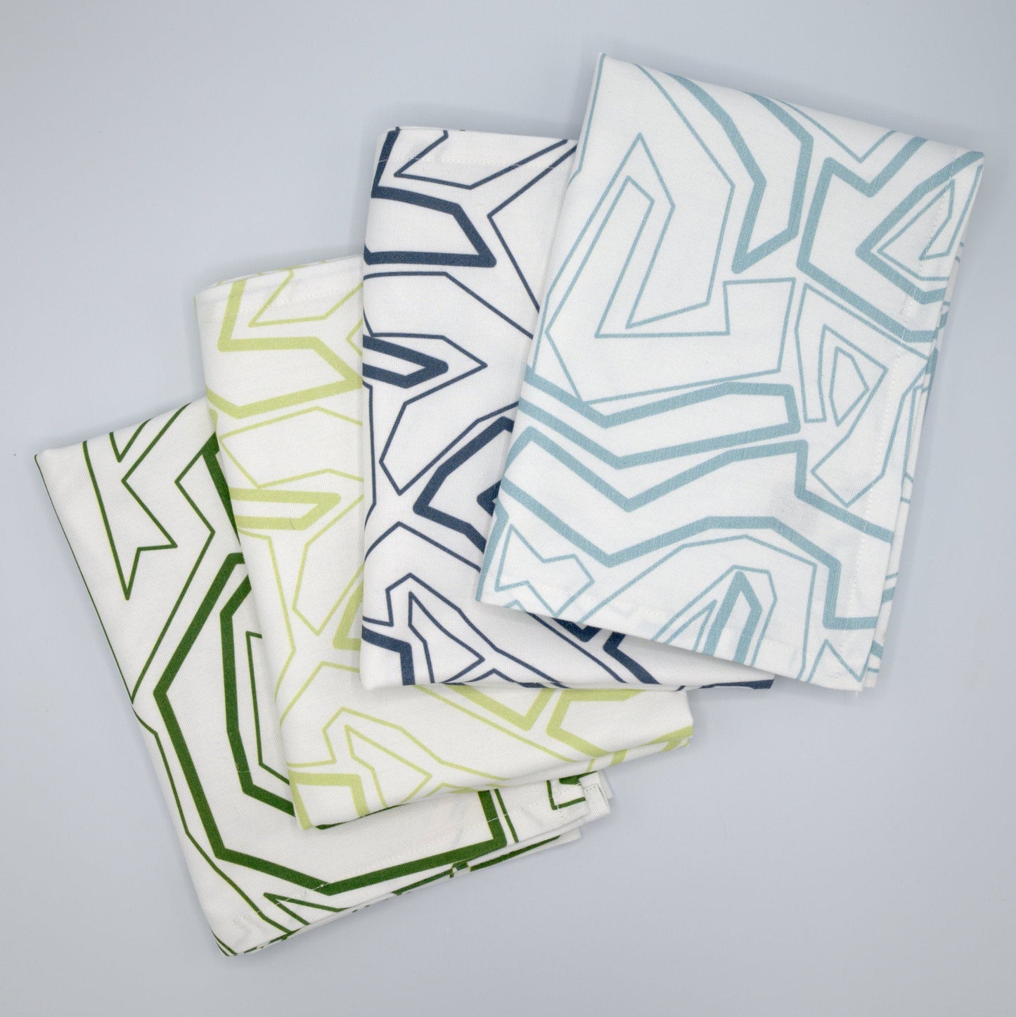 Squiggles Tea Towels; 4 Colors