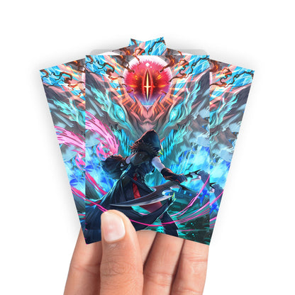 Startling Stare of the Snake-Eyes Card Sleeves