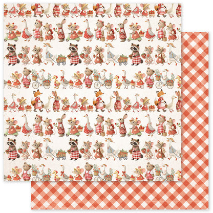 Strawberry Friends Basics 12x12 Paper Collection 34884