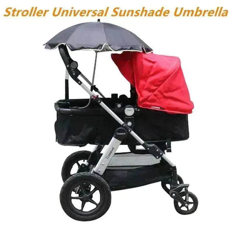Parapluie de poussette : accessoire réglable à 360°