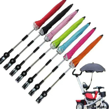 Parapluie de poussette : accessoire réglable à 360°
