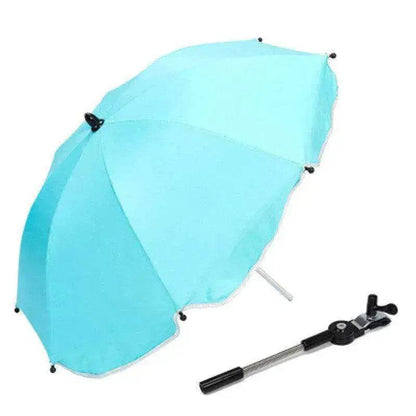 Parapluie de poussette : accessoire réglable à 360°