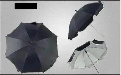 Parapluie de poussette : accessoire réglable à 360°