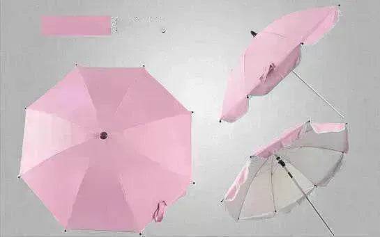 Parapluie de poussette : accessoire réglable à 360°