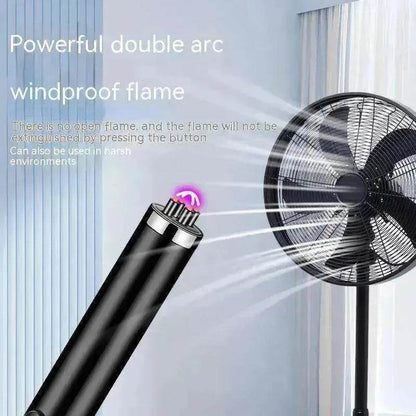 Briquet de cuisine coupe-vent à double sécurité pour gazinière à gaz naturel