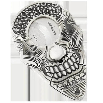 Stylish And Simple Stainless Steel Sharp Gothic  Cigar Cutter