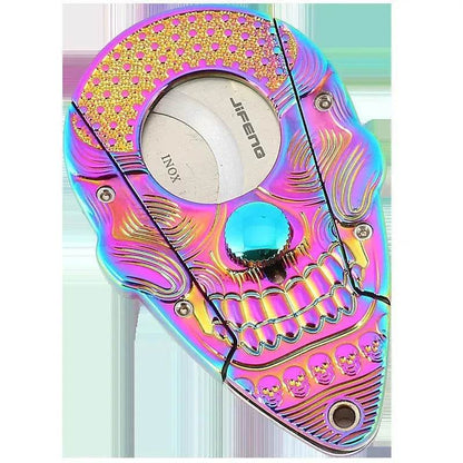 Stylish And Simple Stainless Steel Sharp Gothic  Cigar Cutter