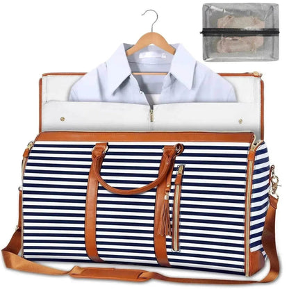Stylish Large Capacity Waterproof Travel Duffle Folding Suit Bag