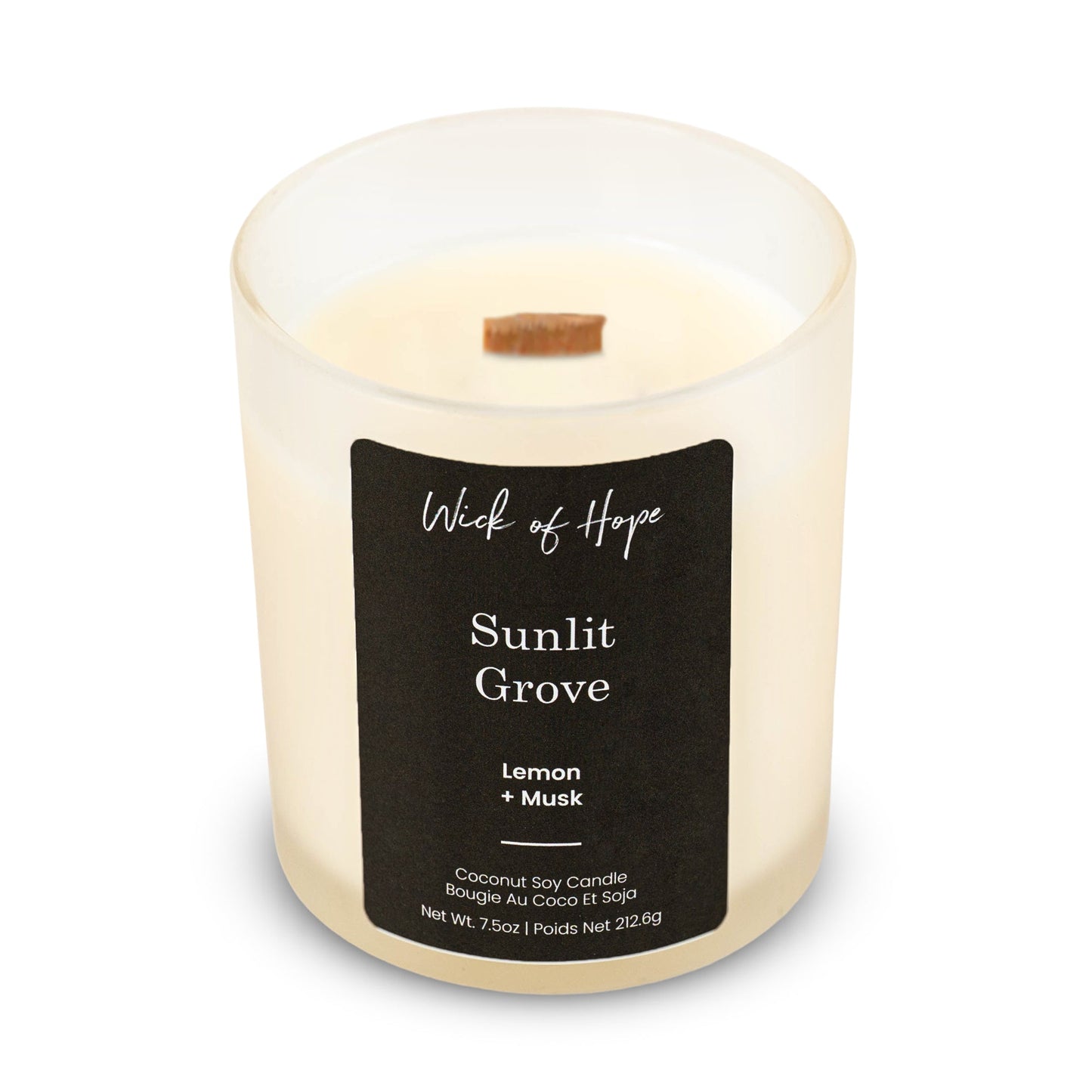 Sunlit Grove Candle | Lemon + Musk