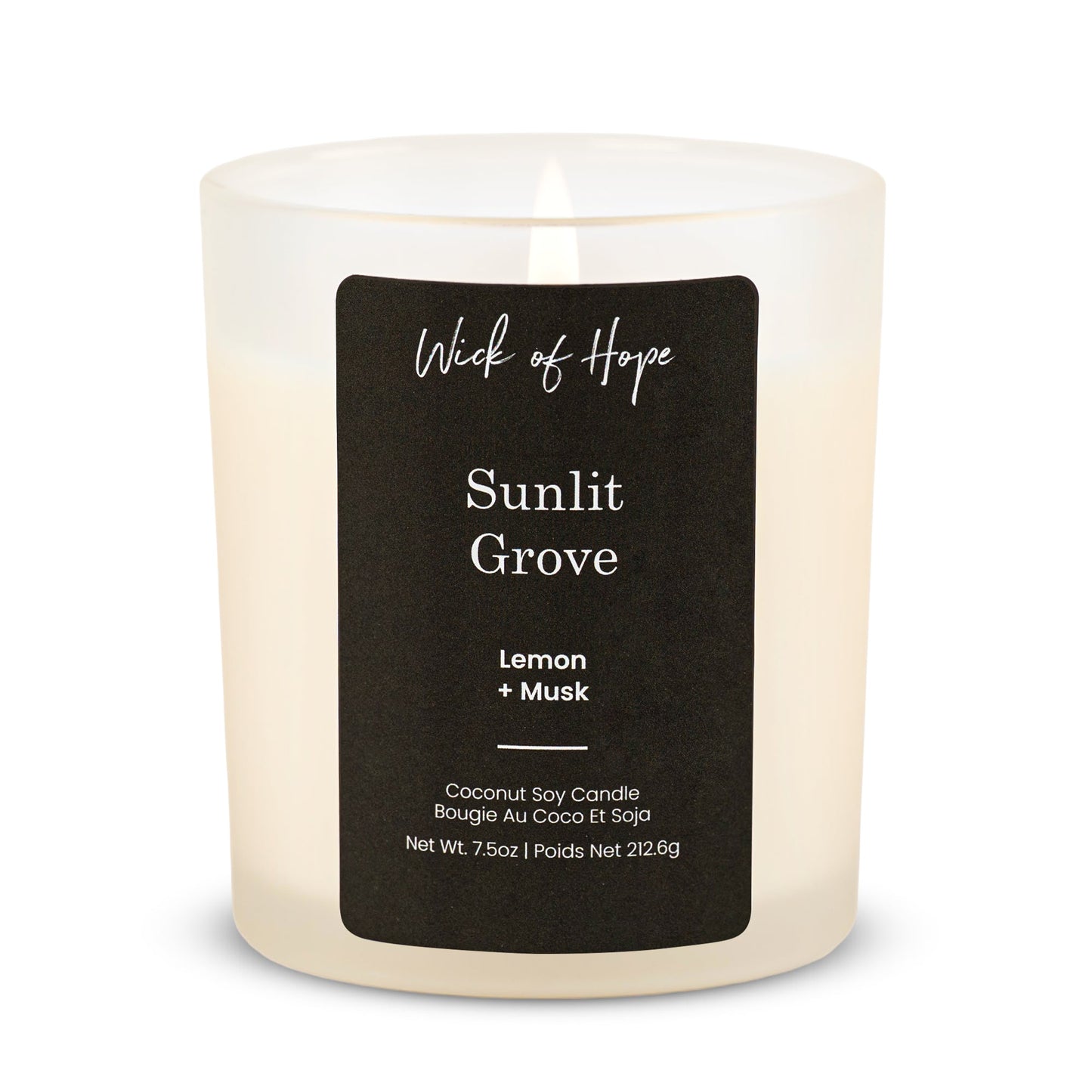 Sunlit Grove Candle | Lemon + Musk