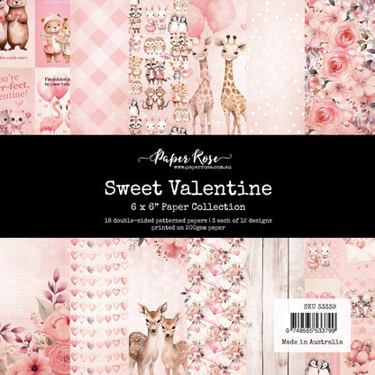 Collection de papiers Sweet Valentine 6x6 33339