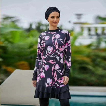 Swimsuit Arab  Burkini Large Size Conservative Female