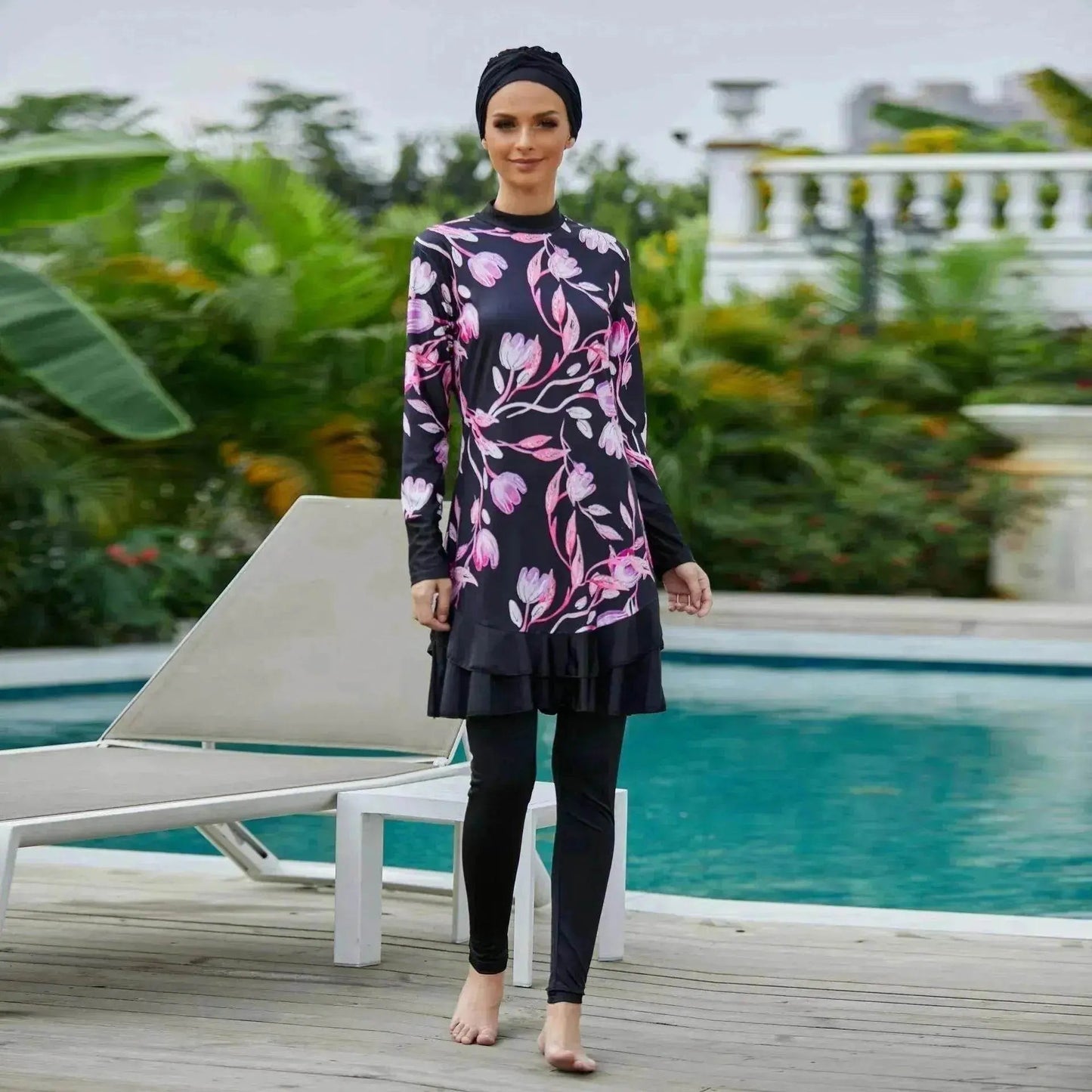 Swimsuit Arab  Burkini Large Size Conservative Female