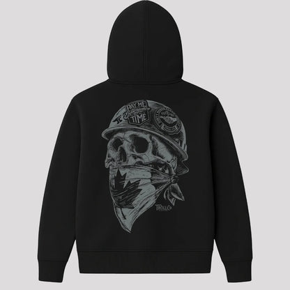DHCM Men's Headstrong Canada Zip Hoodie | Durable Fleece-Lined Workwear