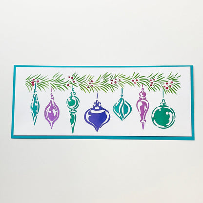 The Crafters Workshop Slimline Layered Ornaments