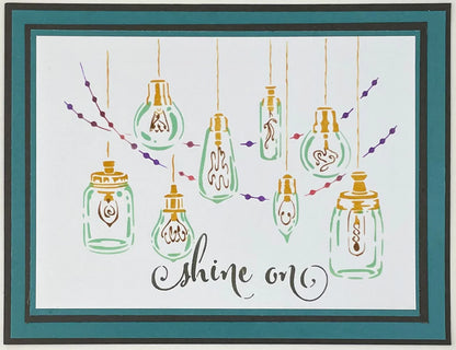 The Crafters Workshop A2 Layered Celebration Lights