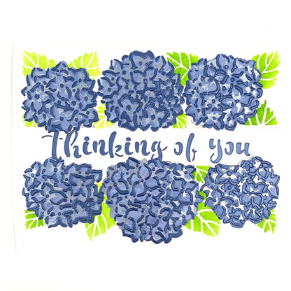 The Crafters Workshop Layered Hydrangea Banner