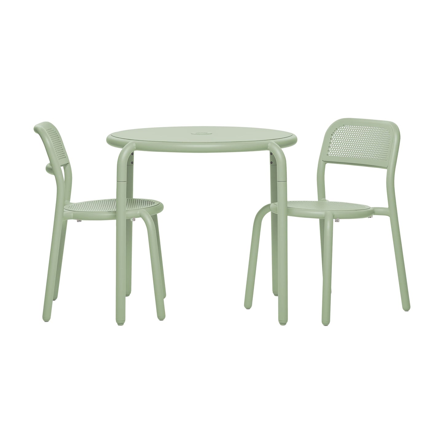 Ensemble bistro Toní<br> 1 Table ronde + 2 Chaises