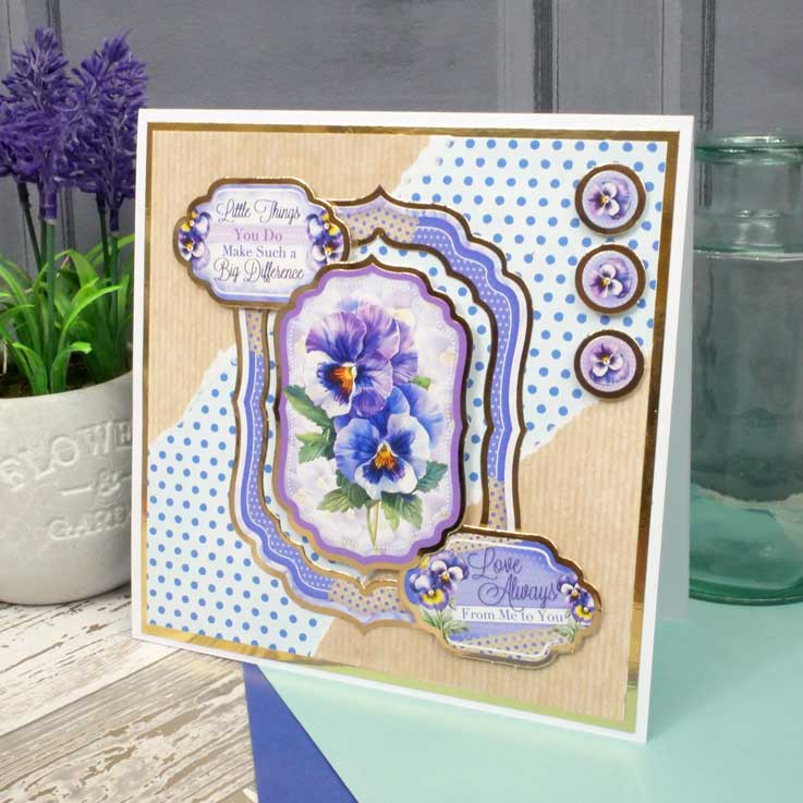 Card Topper Pads - Fabulous Florals