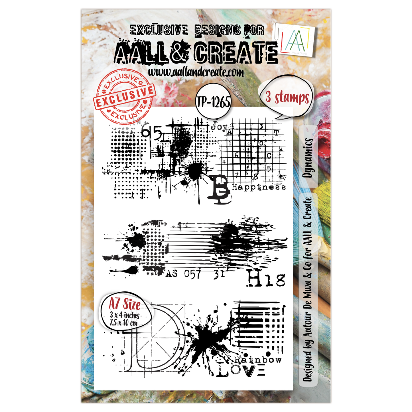 AALL and Create - A7 Stamp Set - Dynamics