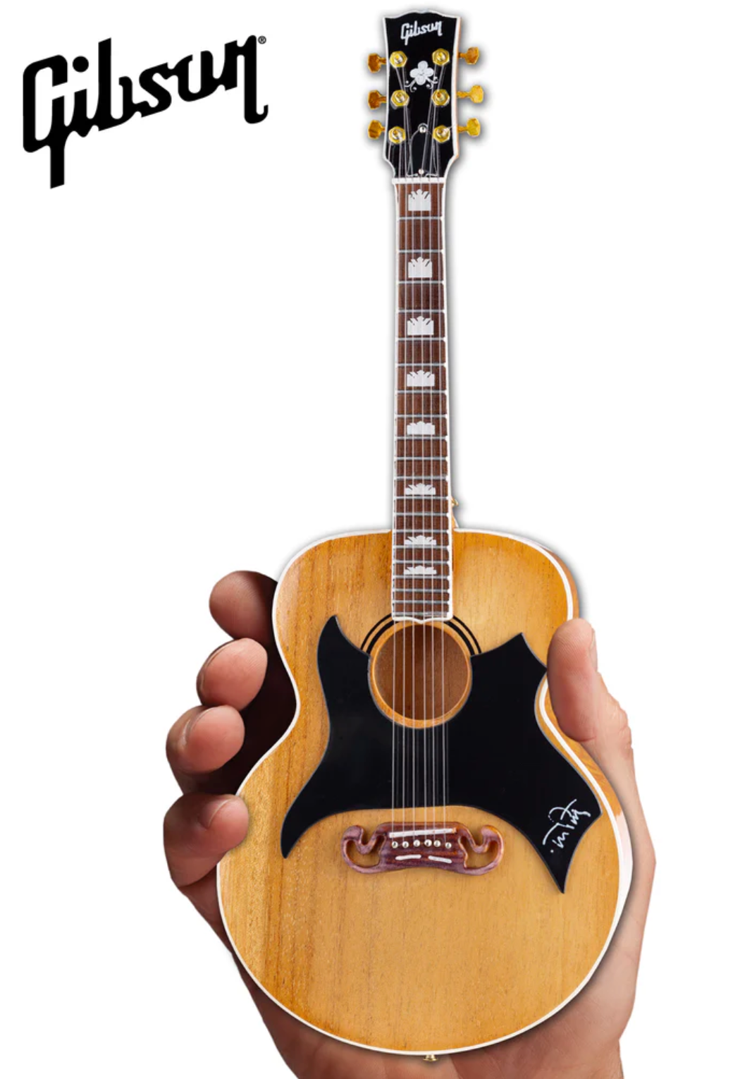 Guitare miniature Tom Petty Gibson SJ-200 Wildflower - Antique Natural