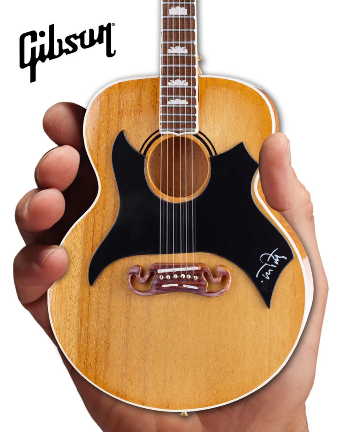 Guitare miniature Tom Petty Gibson SJ-200 Wildflower - Antique Natural