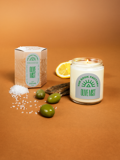 Bougie - Brume d'Olive