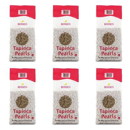 Tapioca Pearls Boba - Bossen Boba (3kg) | Case of 6 Bags | 60 Cases to a Pallet | Tapioca Pearls Foodservice Canada | Ships Free Within Canada on Orders Above CAD $199