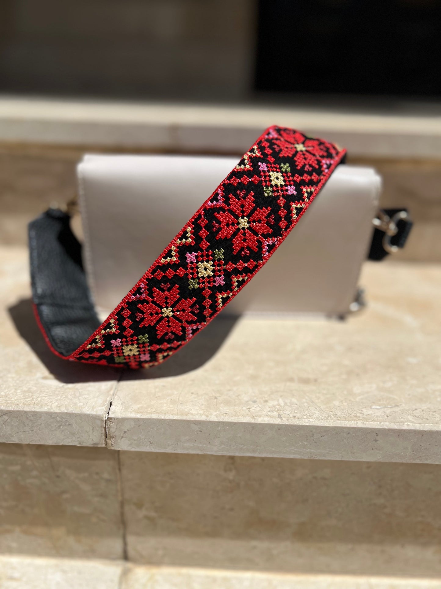 Tatreez Strap | Multipurpose Strap – Palestinian Embroidery Pattern