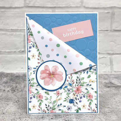 The Paper Boutique Blocs de papier décoratifs Jardins ensoleillés 30,5 x 30,5 cm