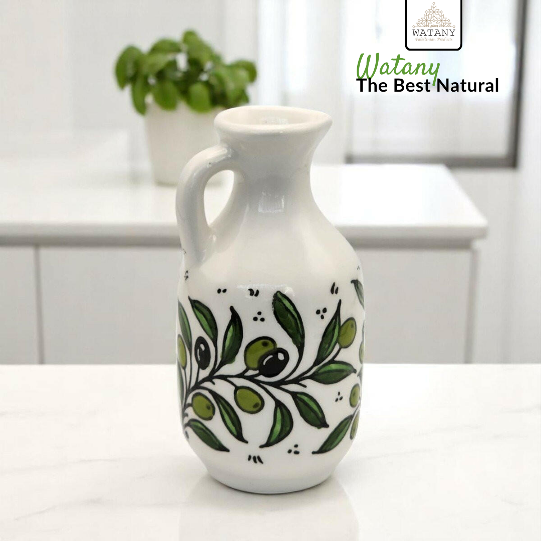 Palestinian Olive Oil Jug 15 cm