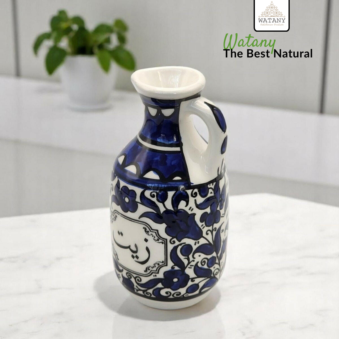 Palestinian Olive Oil Jug 15 cm