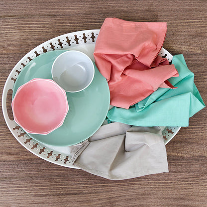 Breezy Pastels. Ultra Fine Cotton Towels-Set/3