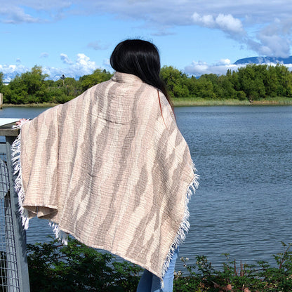 Waves: Wearable Throw 2 Colors
