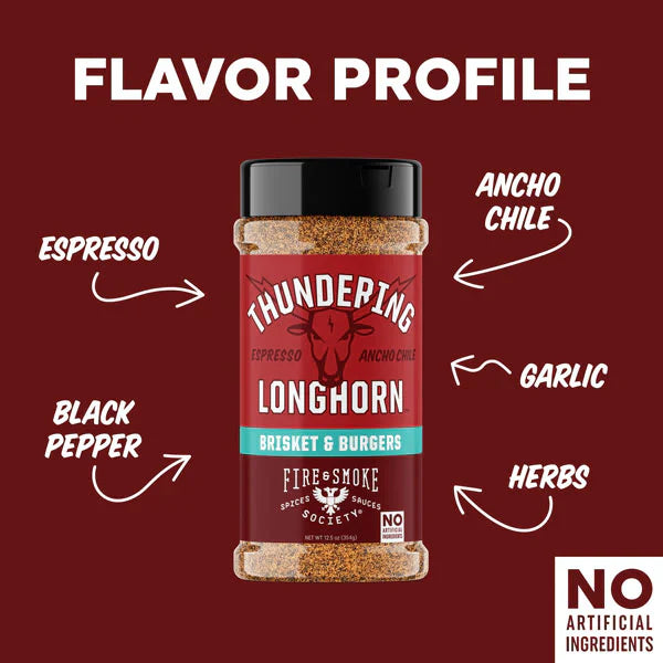 Fire & Smoke Society Thundering Longhorn Beef Rub